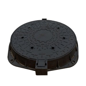 Factory Price China Ductile Cast Iron Manhole Cover and Frame Anti-Theft Well Cover