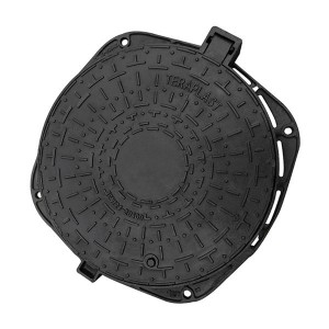 Round Ductile Iron Manhole Cover EN124 A15 B125 C250 D400 E600 F900