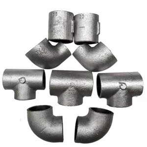 Cheapest Factory China Malleable Cast Iron Carbon 90 Degree Elbow Galvanized Steel Pipe Fittings