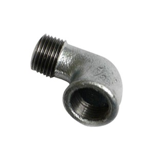 Hot dipped galvanized Malleable Iron Pipe Fitting manufacturing beaded