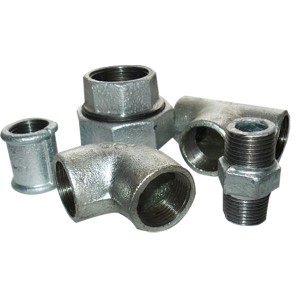 Plain type High quality Galvanized Malleable Iron Pipe Fitting from China